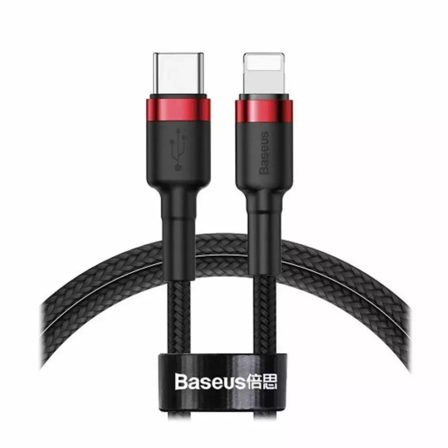 کابل 1 متری Type-C به Lightning بیسوس CATLKLF 91