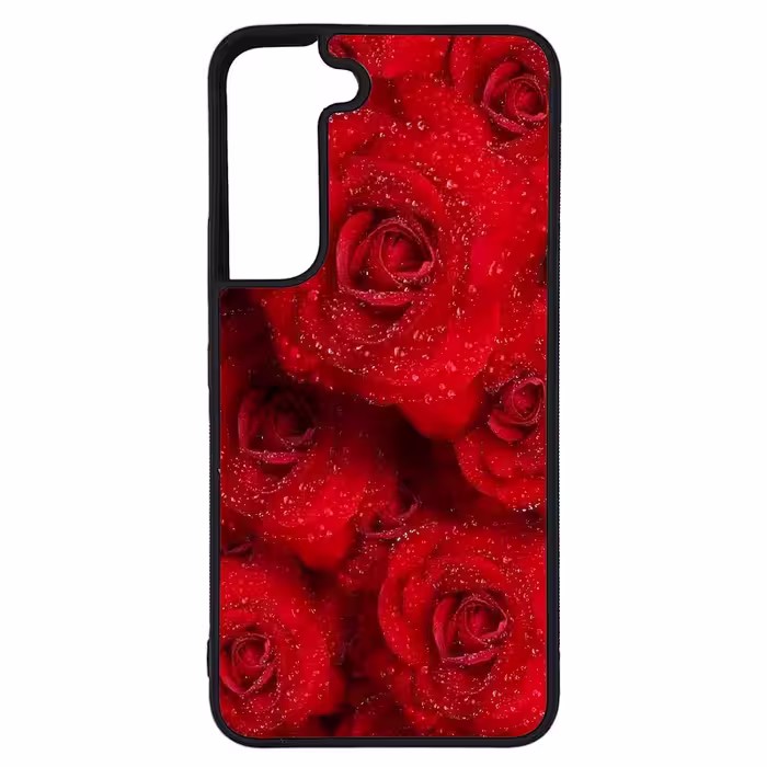 کاور طرح گل رز کد G-012 مناسب برای گوشی موبایل سامسونگ Galaxy S22 | دیجی قاب دونی