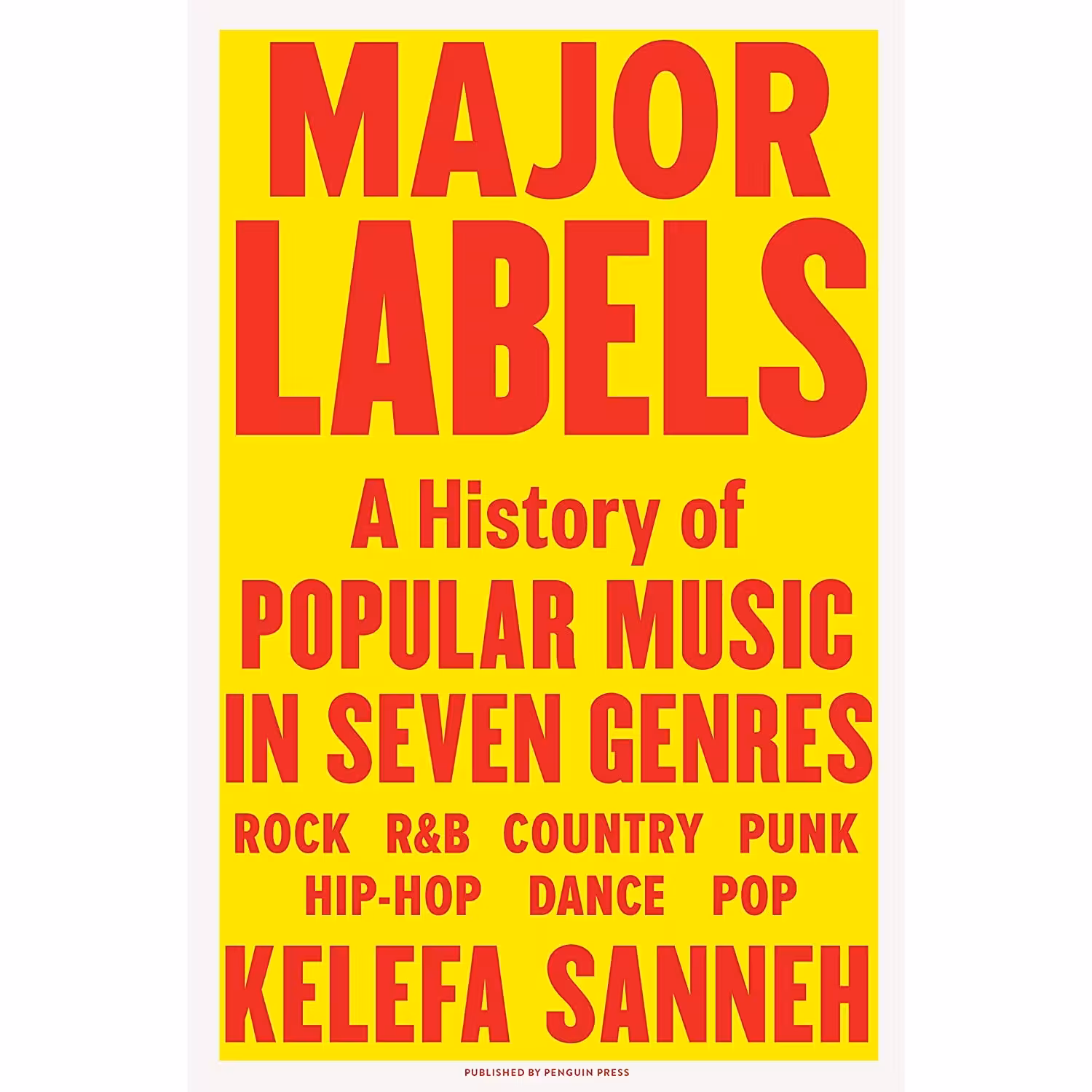 کتاب Major Labels اثر Kelefa Sanneh انتشارات Penguin Press