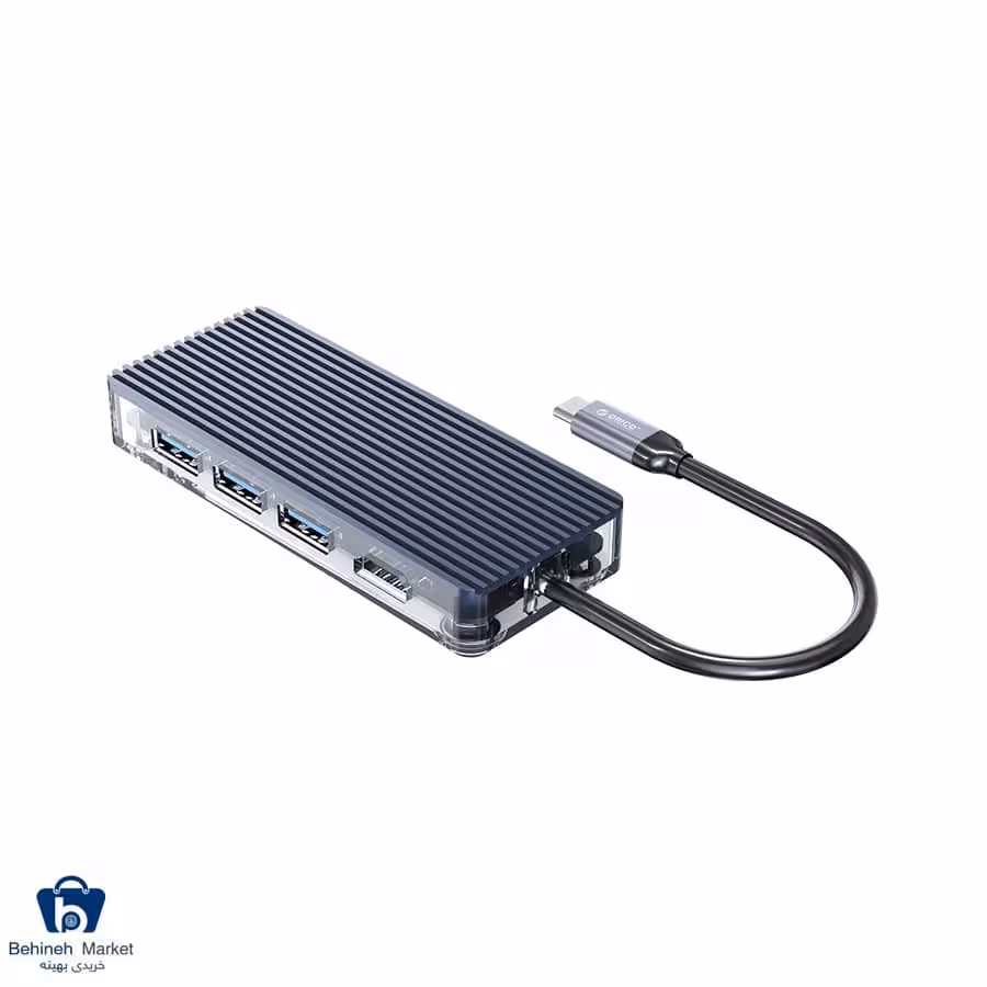 هاب 6 پورت USB-C اوریکو مدل WB-6TS
