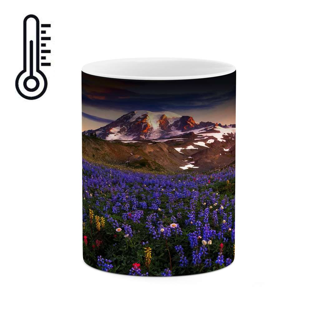 ماگ حرارتی کاکتی طرح منظره مدل mgh16797