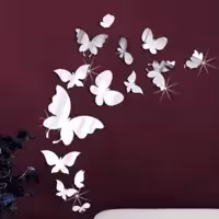 آینه آماتیس مدل پروانه بسته 14 عددی