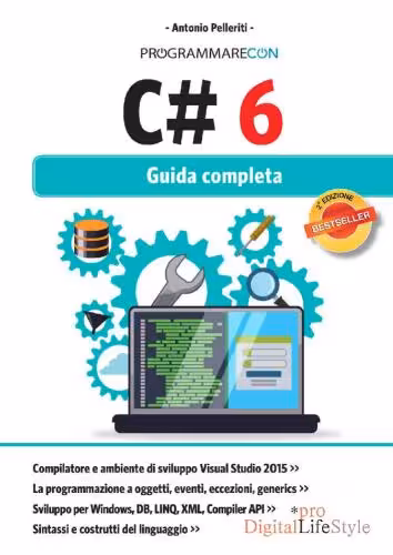 خرید و دانلود نسخه کامل کتاب Programmare con C# 6: guida completa