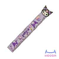 خط کش عروسکی طرح کرومی - هوگا شاپ - فروش انواع محصولات فانتزی