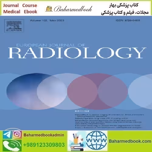 European Journal of Radiology Volume 146 to 157 2022 TRUE