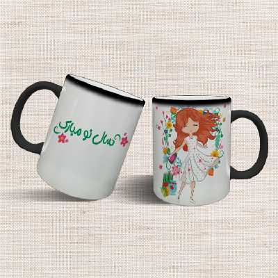 ماگ حرارتی مدل عید نوروز کد 87