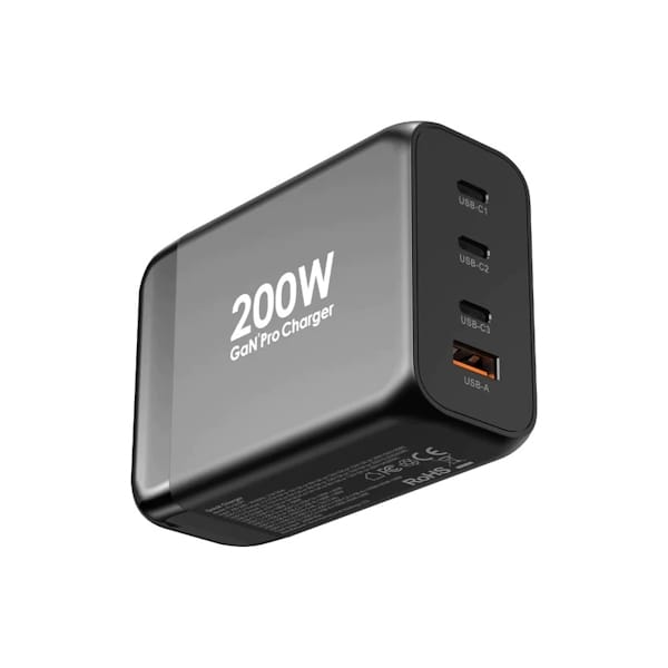 شارژر رومیزی 200W پاورولوژی مدل PW3PD1Q-BK