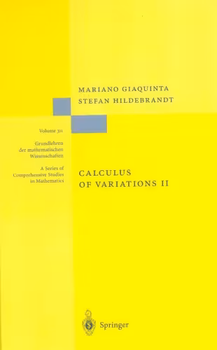 خرید و دانلود نسخه کامل کتاب Calculus of Variations II. The Hamilton Formalism: The Hamiltonian Formalism: v. 2