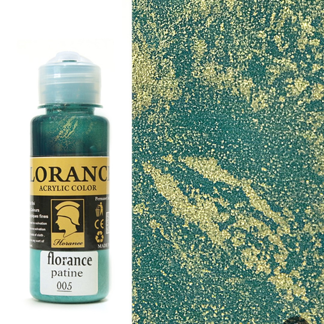 ورق پتینه مایع کد 005 فلورانس 100 میلی گرمی 