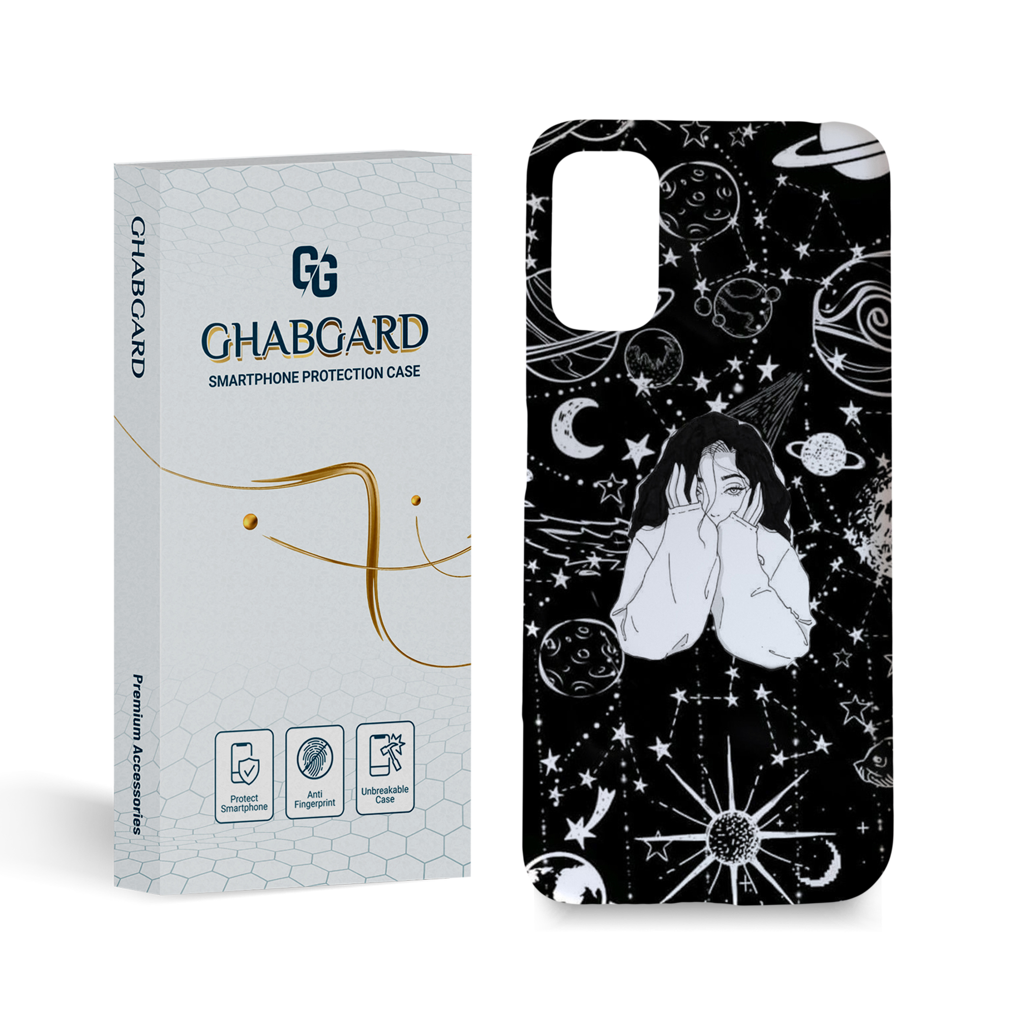  کاور قاب گارد مدل دخترانه مناسب برای گوشی موبایل شیائومی  Redmi note 10 4g / note 10s