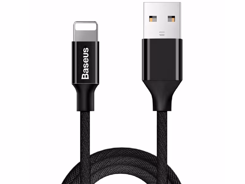 کابل لایتنینگ بیسوس مدل Yiven Cable CALYW-A01 به طول 1.8 متر
