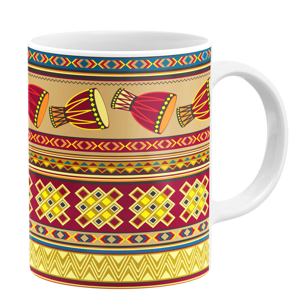 ماگ طرح تنبک کد 9982