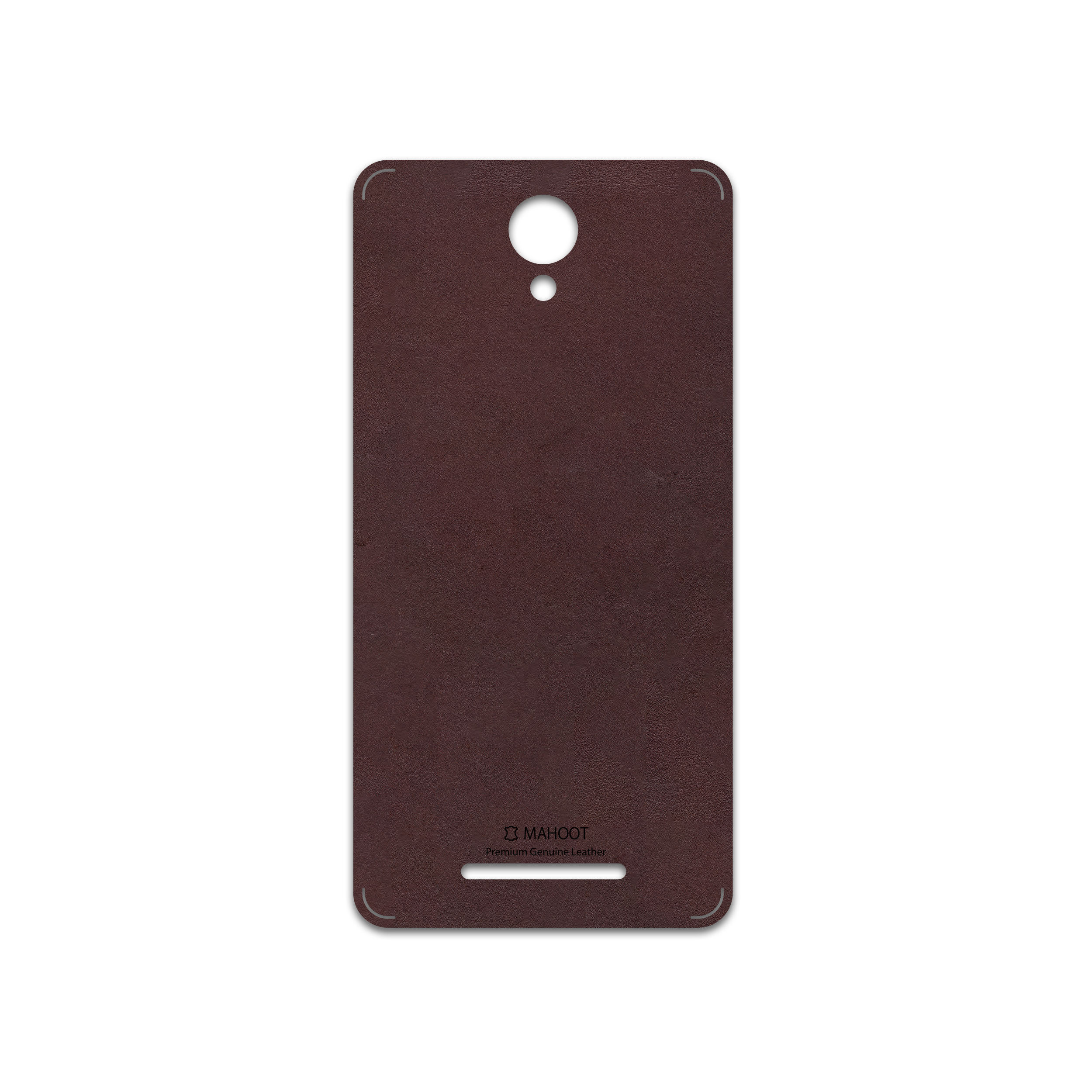 برچسب پوششی ماهوت مدل Matte-Dark-Brown-Leather مناسب برای گوشی موبایل شیائومی Redmi Note 2