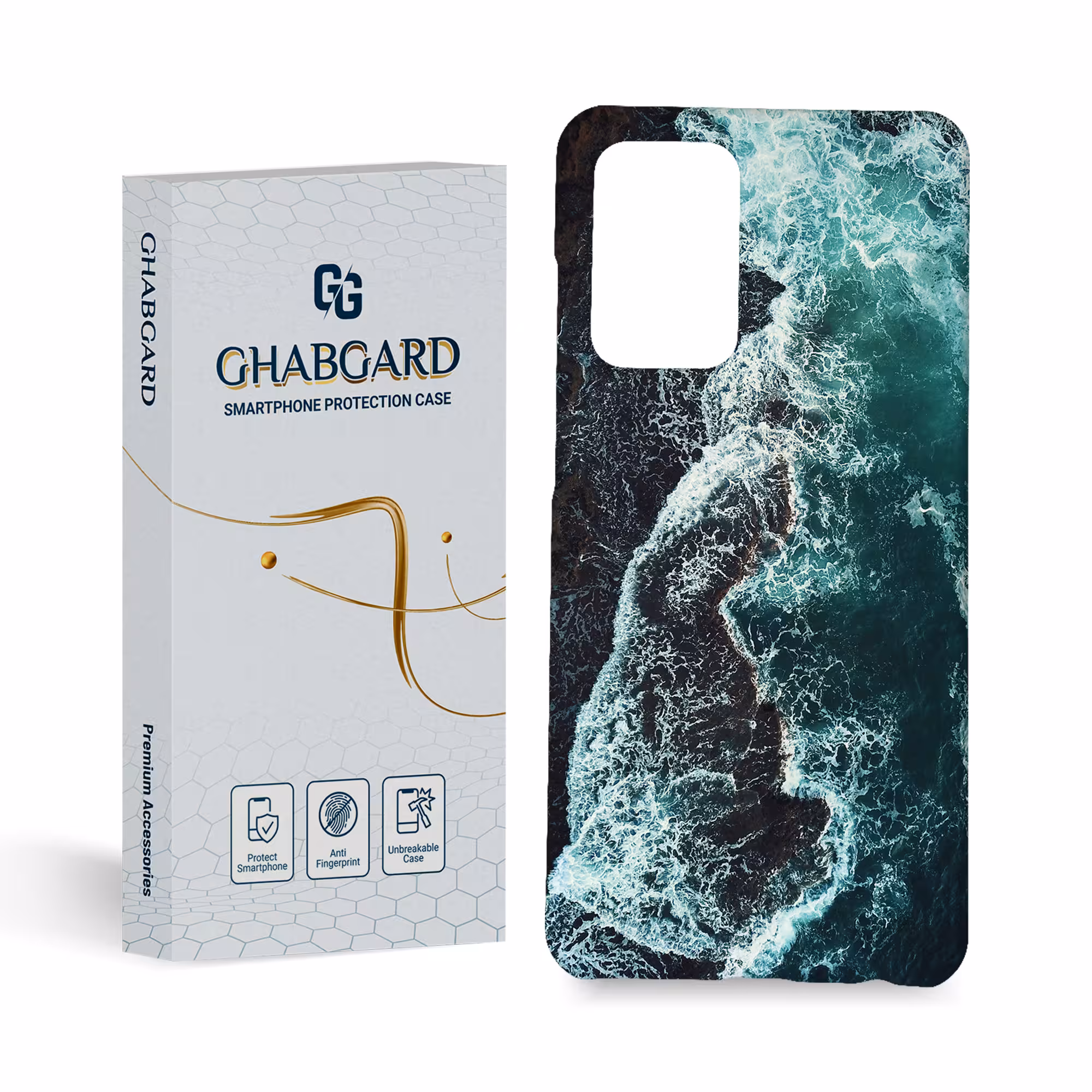 کاور گارد قاب مدل طبیعت مناسب برای گوشی موبایل سامسونگ  galaxy a52