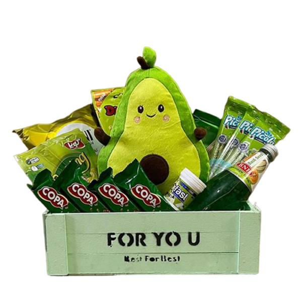 پک هدیه سبز آووکادو | قیمت و خرید باکس ولنتاین آووکادو   مشخصات