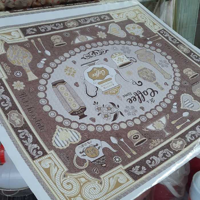 سفره چهارنفره قابی 1 متر در 82 سانت طرح کافه