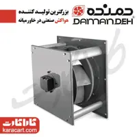 پلاگ فن مدل PEB-56/12R4T- سایز56×12 سانت و دور موتور 1400 - سه فاز- با موتور کلاس F و 54-IP - مارک دمنده