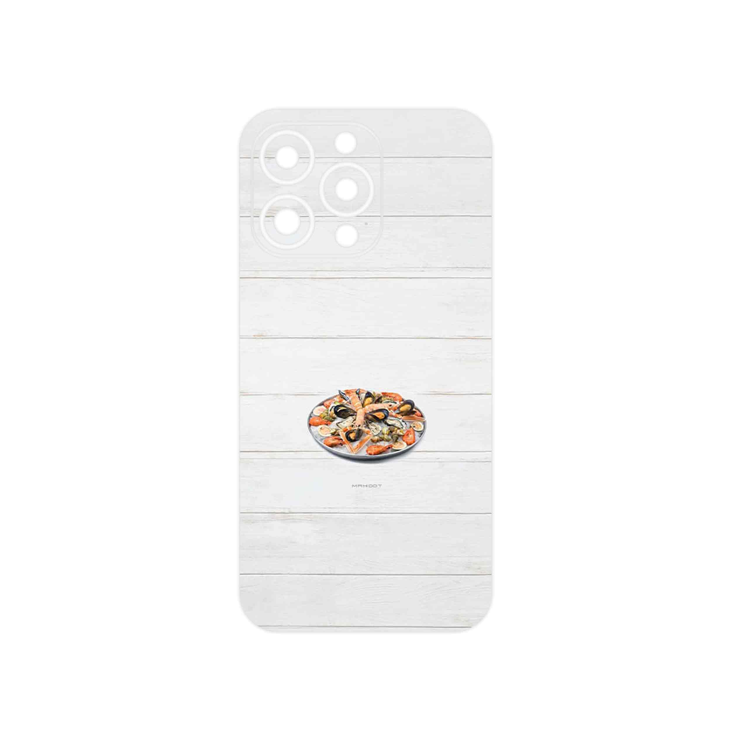 برچسب پوششی ماهوت مدل Seafood مناسب برای گوشی موبایل اپل iphone 13 Pro