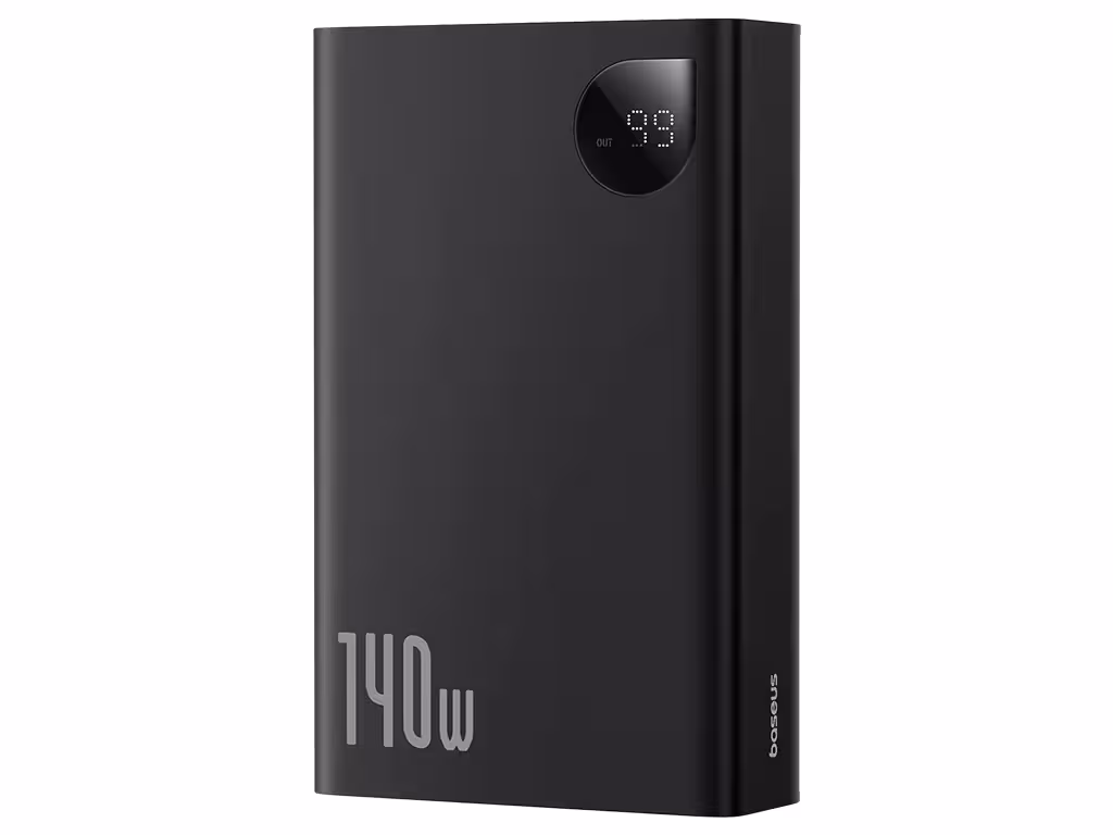 پاور بانک سوپر فست شارژ تایپ سی و یو اس بی 140 وات 24000 بیسوس Baseus Adaman Fast Charge Portable Power Bank 24000mAh 140W P10021508113-00