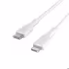 کابل تبدیل USB-C به لایتنینگ بلکین مدل CAA003bt1MWH Fast Charge به طول 1 متر
