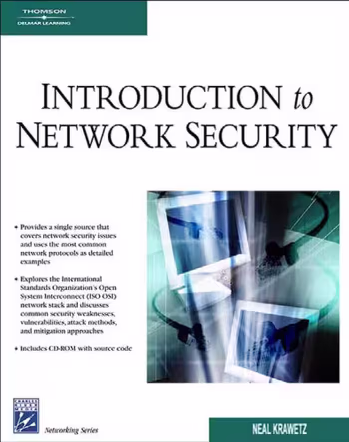 خرید و دانلود نسخه کامل کتاب Introduction to Network Security (Networking Series)