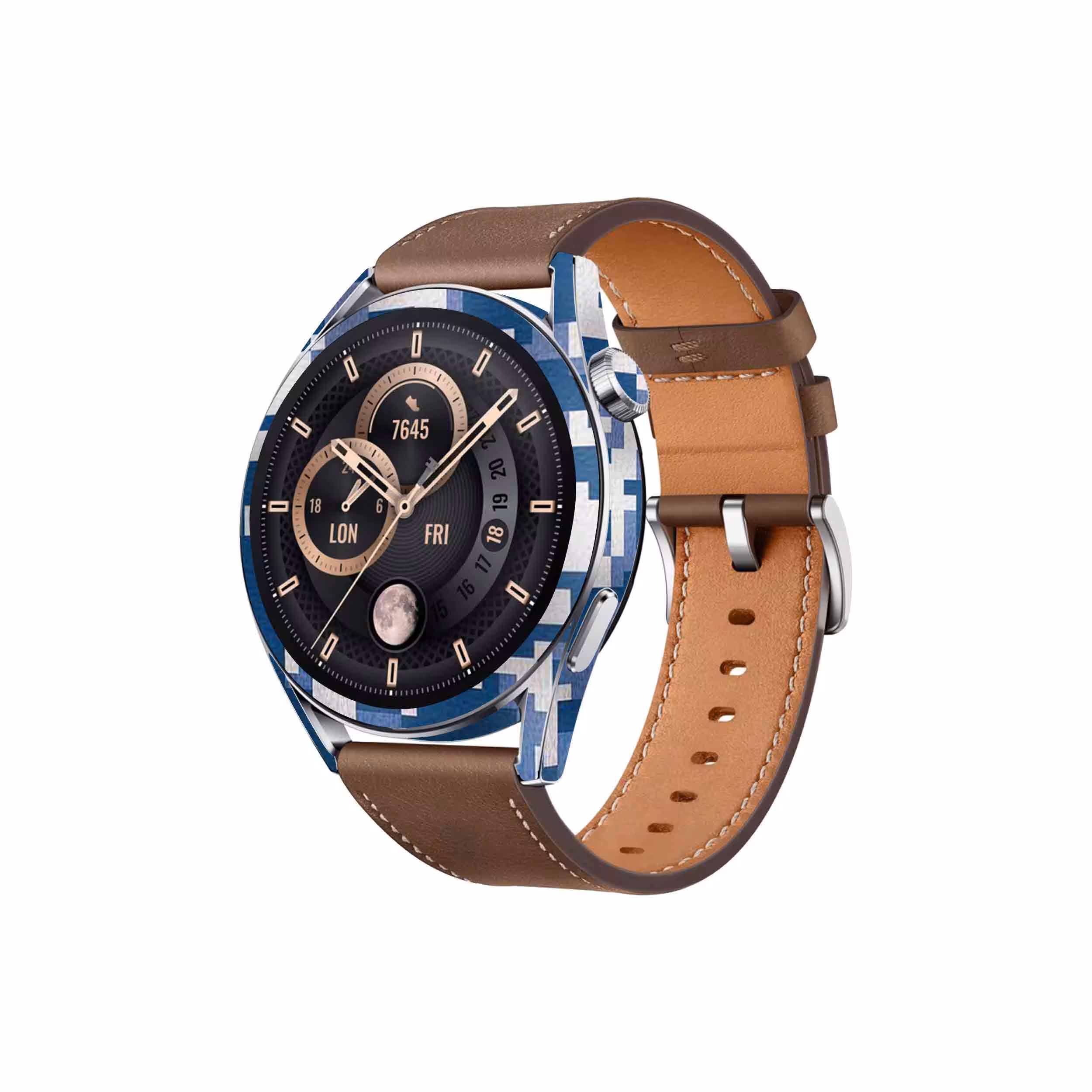 برچسب ماهوت طرح Army-Winter-Pixel مناسب برای ساعت هوشمند هوآوی Watch GT 3 46mm