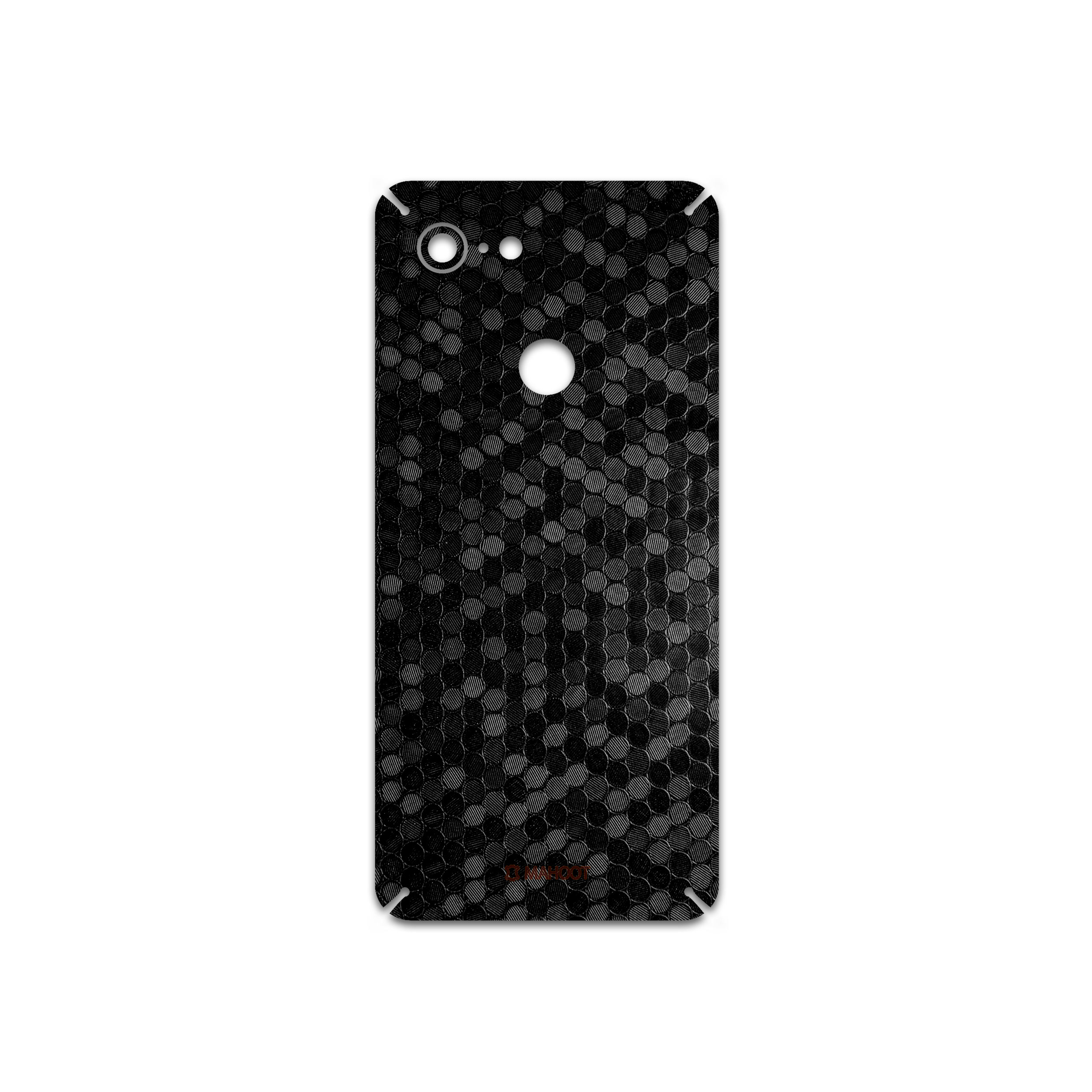 برچسب پوششی ماهوت مدل Honey-Comb-Circle مناسب برای گوشی موبایل گوگل Pixel 3