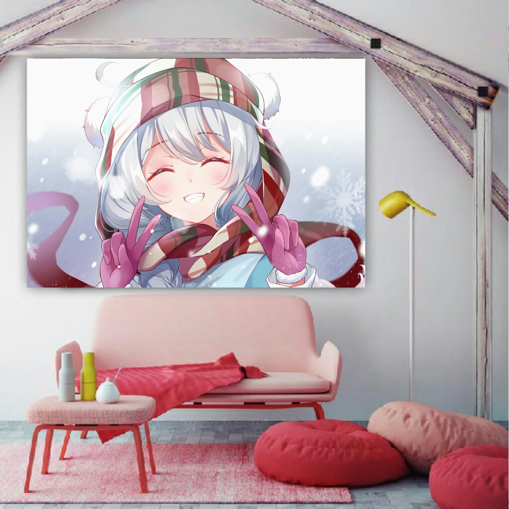  تابلو بوم طرح انیمه کدBH543