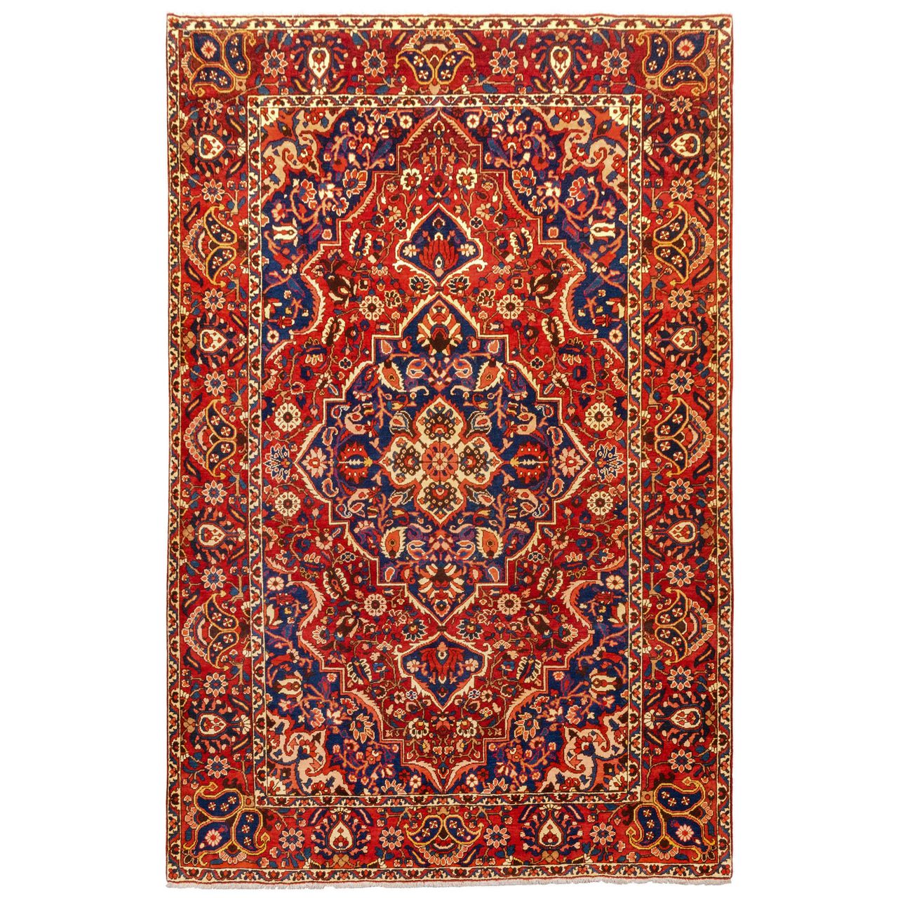 فرش قدیمی دستباف شش و نیم متری سی پرشیا کد 705045