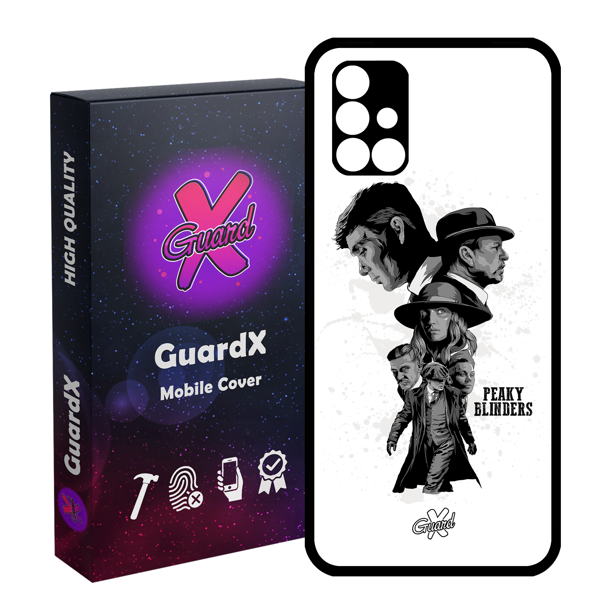 کاور گارد ایکس طرح Peaky Blinders مدل Glass10005 مناسب برای گوشی موبایل سامسونگ Galaxy A51 5G