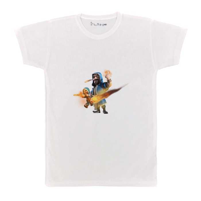 تی شرت بچگانه پرمانه طرح clash کد pmt.819