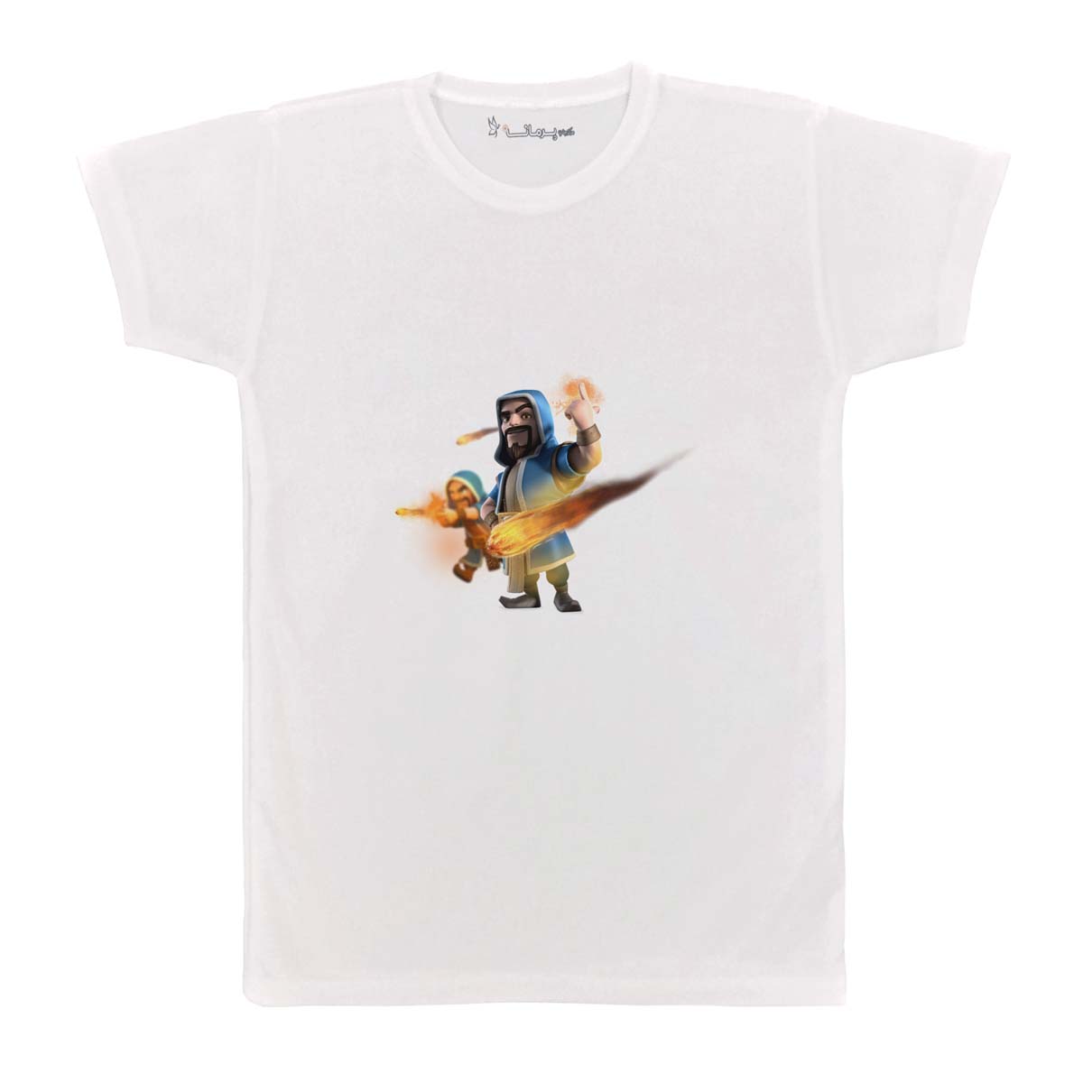 تی شرت بچگانه پرمانه طرح clash کد pmt.819