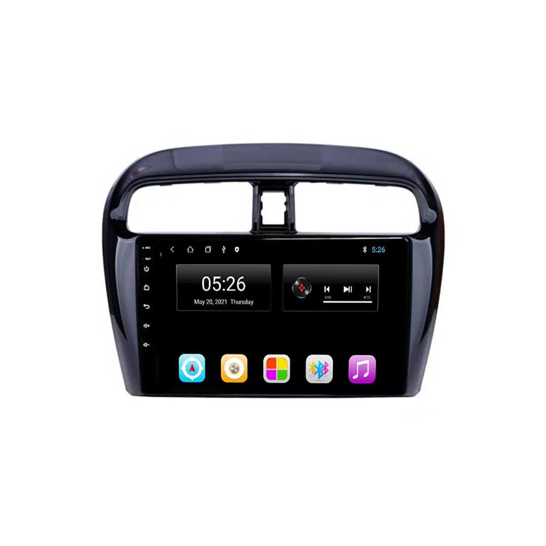 مانیتور اندروید خودرو میتسوبیشی میراژ ناکامیچی مدل NAM5630 اورجینال سیم کارت خور