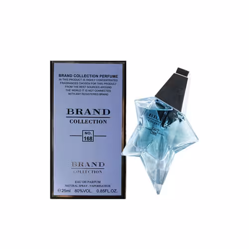 عطر ادکلن زنانه تیری ماگلر آنجل برند کالکشن کد 168 (Thierry Mugler Angel) حجم 25 میل