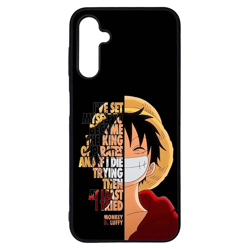 کاور طرح انیمه لوفی کد G-225 مناسب برای گوشی موبایل سامسونگ Galaxy A14 4G / A14 5G | دیجی قاب دونی