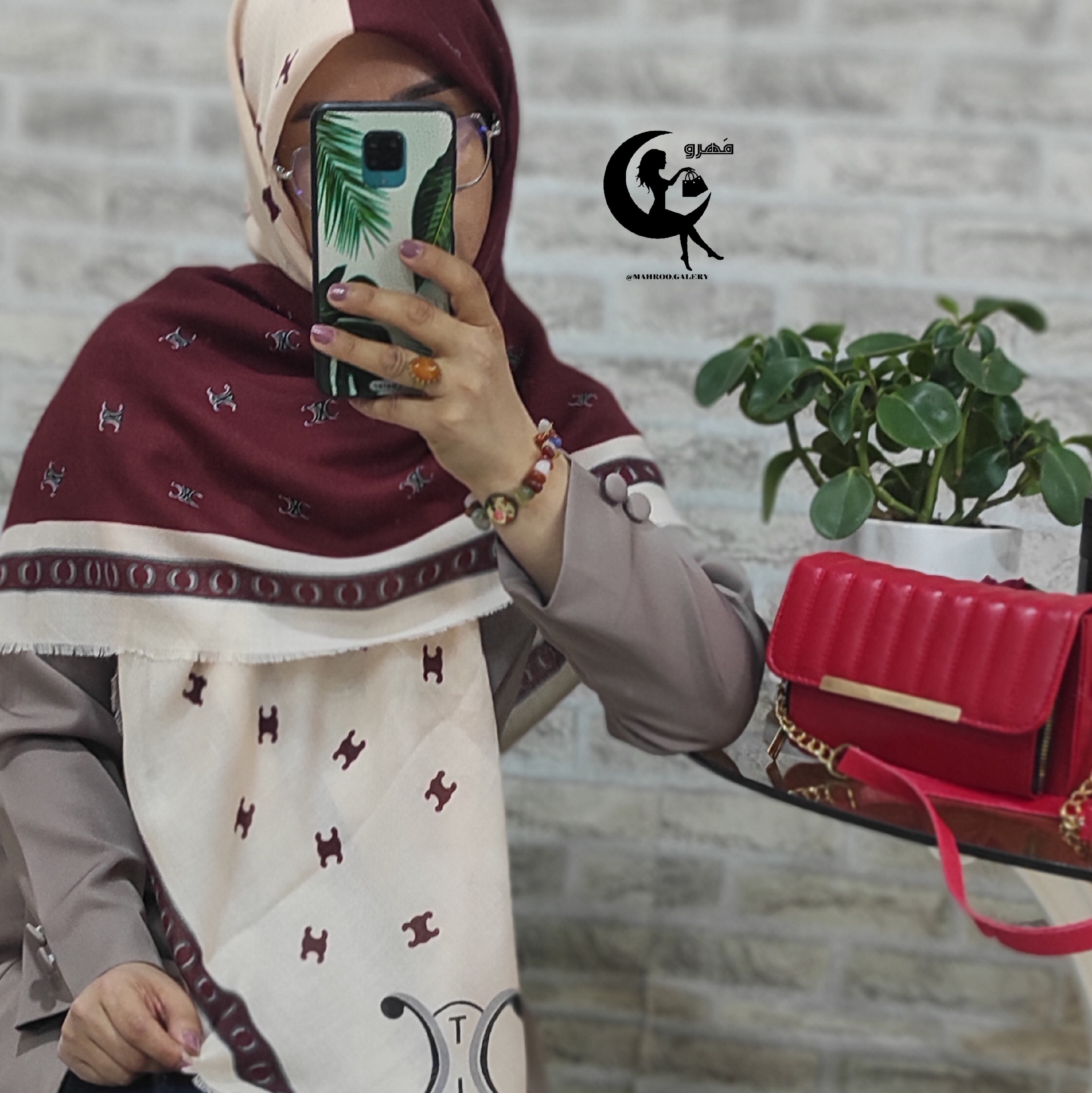 روسری نخی چهار فصل برند ارسال رایگان