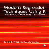 خرید و دانلود نسخه کامل کتاب Modern Regression Techniques Using R: A Practical Guide