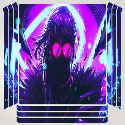 برچسب پلی استیشن ۴ مدل evelynn league of legends کد PSP-314