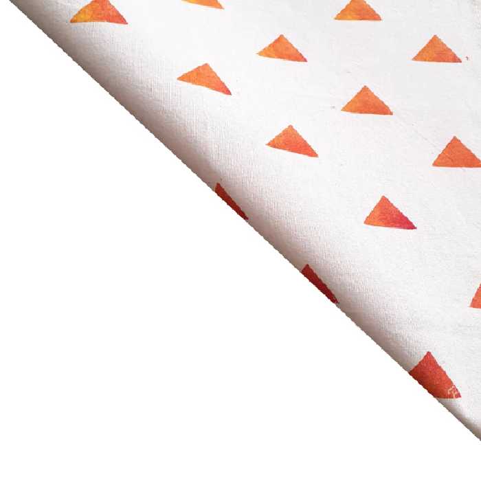 رومیزی چاپ دستی مدل زیر بشقابی