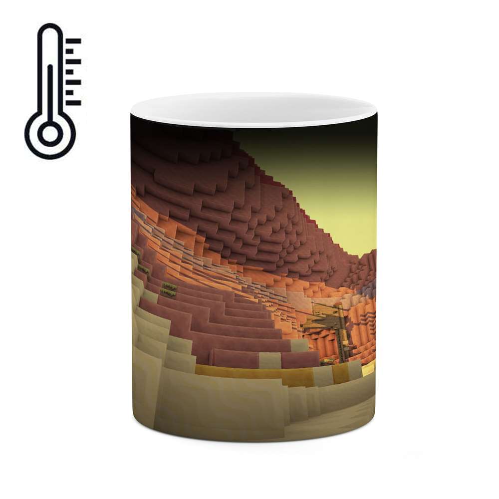 ماگ حرارتی کاکتی طرح ماینکرافت مدل mgh13045