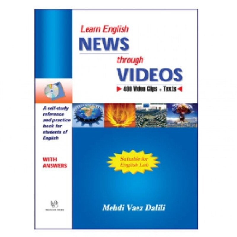 Learn English News Through Videos کتاب