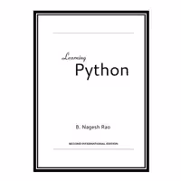 کتاب Learning Python اثر Nagesh Rao انتشارات مؤلفین طلایی