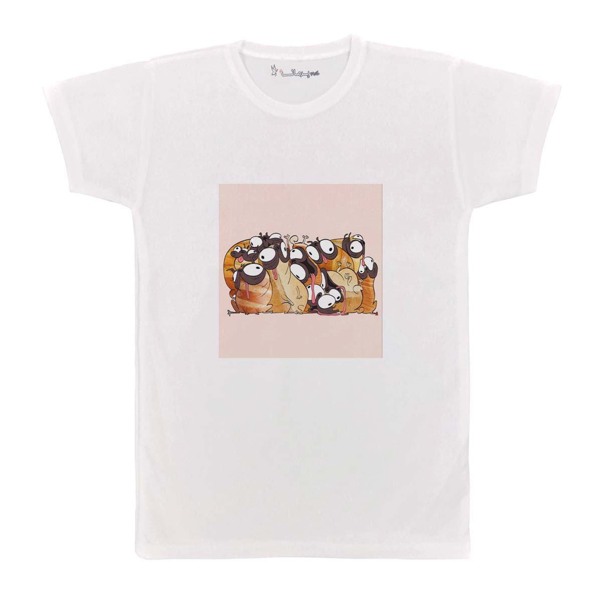 تی شرت بچگانه پرمانه طرح میچل ها کد pmt.1968