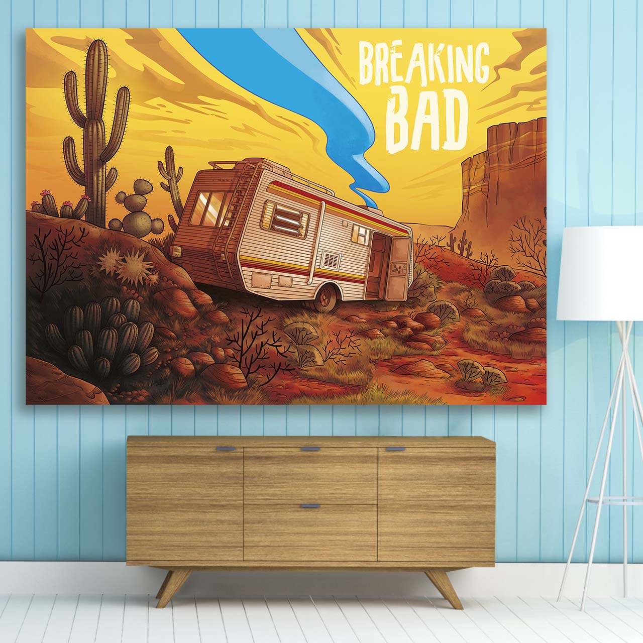 تابلو شاسی طرح Breaking Bad مدل Miscellaneous 0106