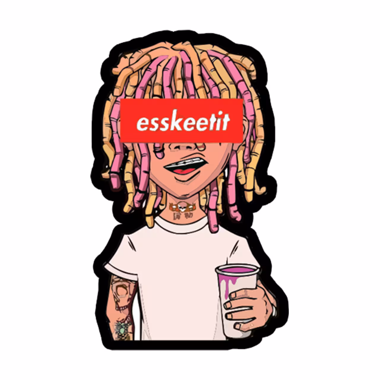 استیکر مدل esskeetit