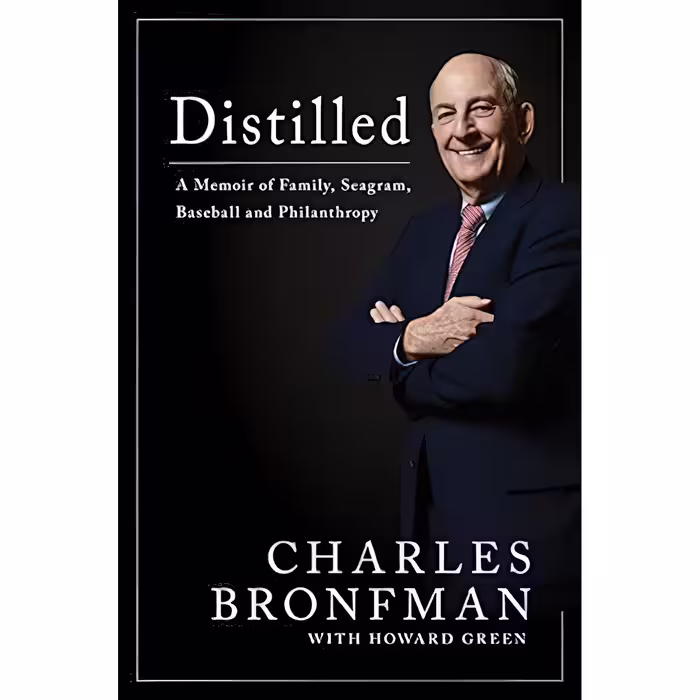 کتاب Distilled اثر Charles Bronfman and Howard Green انتشارات HarperCollins Publishers