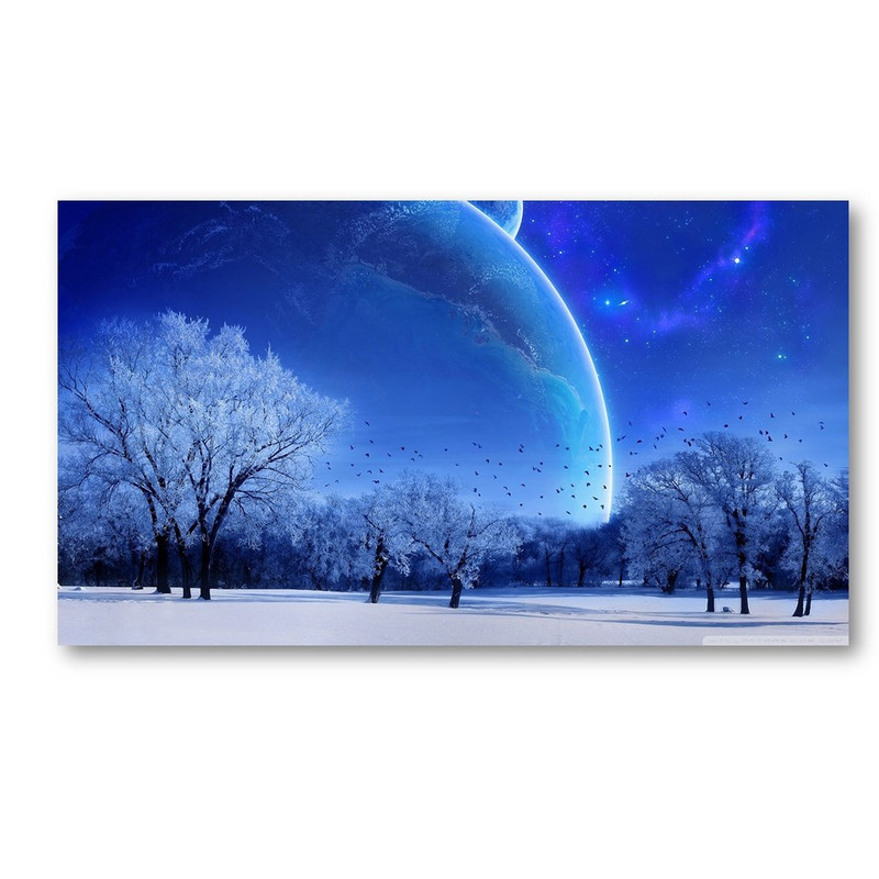 تابلو شاسی طرح زمستان کد 18 | دنیای قاب