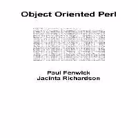 خرید و دانلود نسخه کامل کتاب Object Oriented Perl