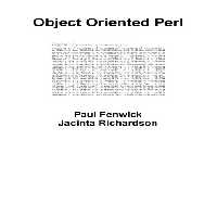 خرید و دانلود نسخه کامل کتاب Object Oriented Perl