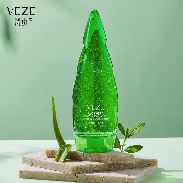 ژل آبرسان شاخکی آلوئه ورا veze